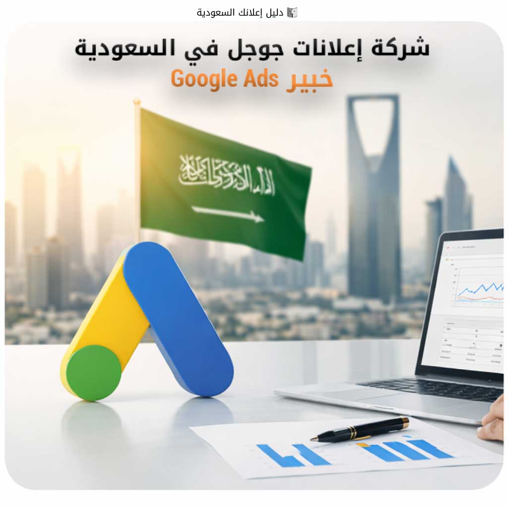 شركة إعلانات جوجل في السعودية | خبير Google Ads لإدارة الحملات باحتراف