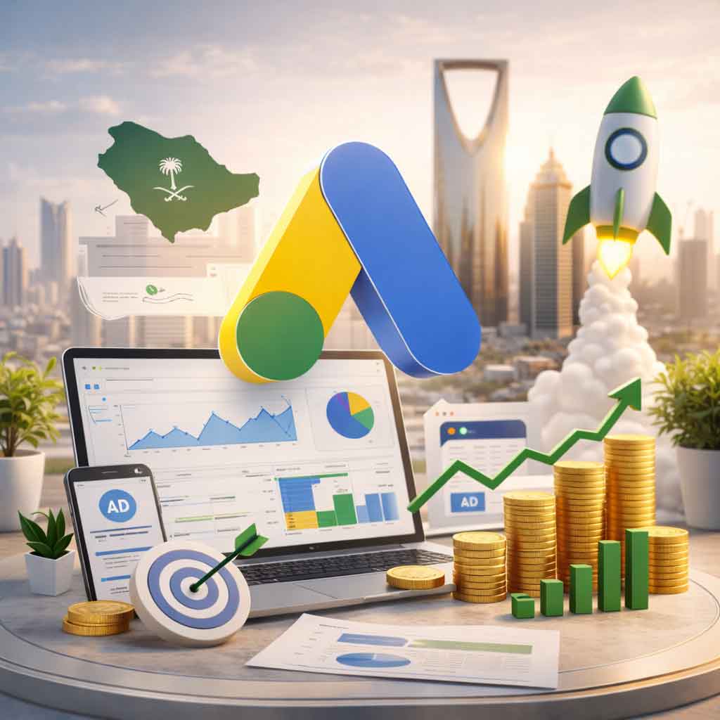 إعلانات جوجل في السعودية | إدارة Google Ads باحتراف لنمو نشاطك