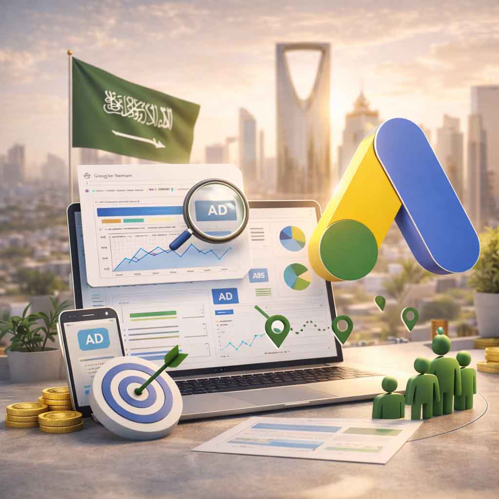 إدارة إعلانات جوجل في السعودية | إدارة Google Ads باحتراف لتحقيق نتائج أفضل