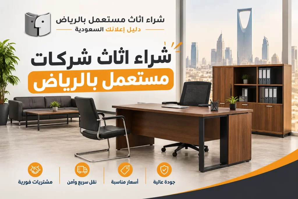شراء اثاث شركات مستعمل بالرياض