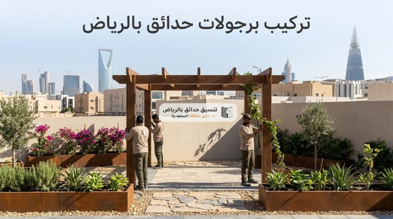 تركيب برجولات حدائق بالرياض